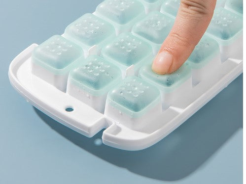 New Silicone Pressing Ice Block Mold Ice Grid Ice Box Household