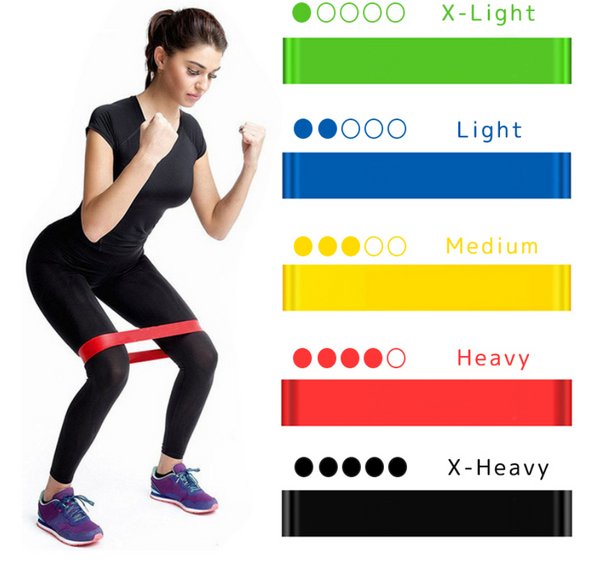 Sunland Flat Elastic Exercise Band Strong Stretch Resistance Bands for Workout