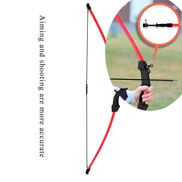 Sunland Practice Archery Glassm Fiber Resin Bow and Arrow Set