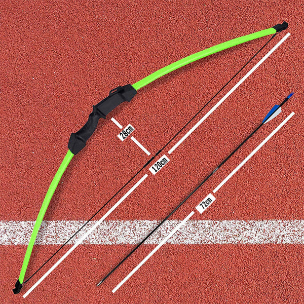 Sunland Practice Archery Glassm Fiber Resin Bow and Arrow Set