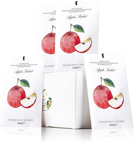 12 Packs Apple Scented Sachets Air Fresheners Sachets Bags Home Fragrance